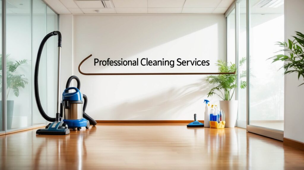 Professional cleaning services