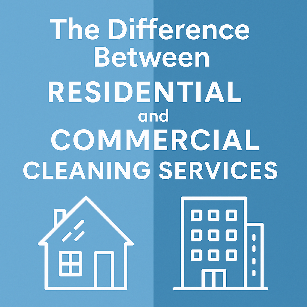 The Difference Between Residential and Commercial Cleaning Services